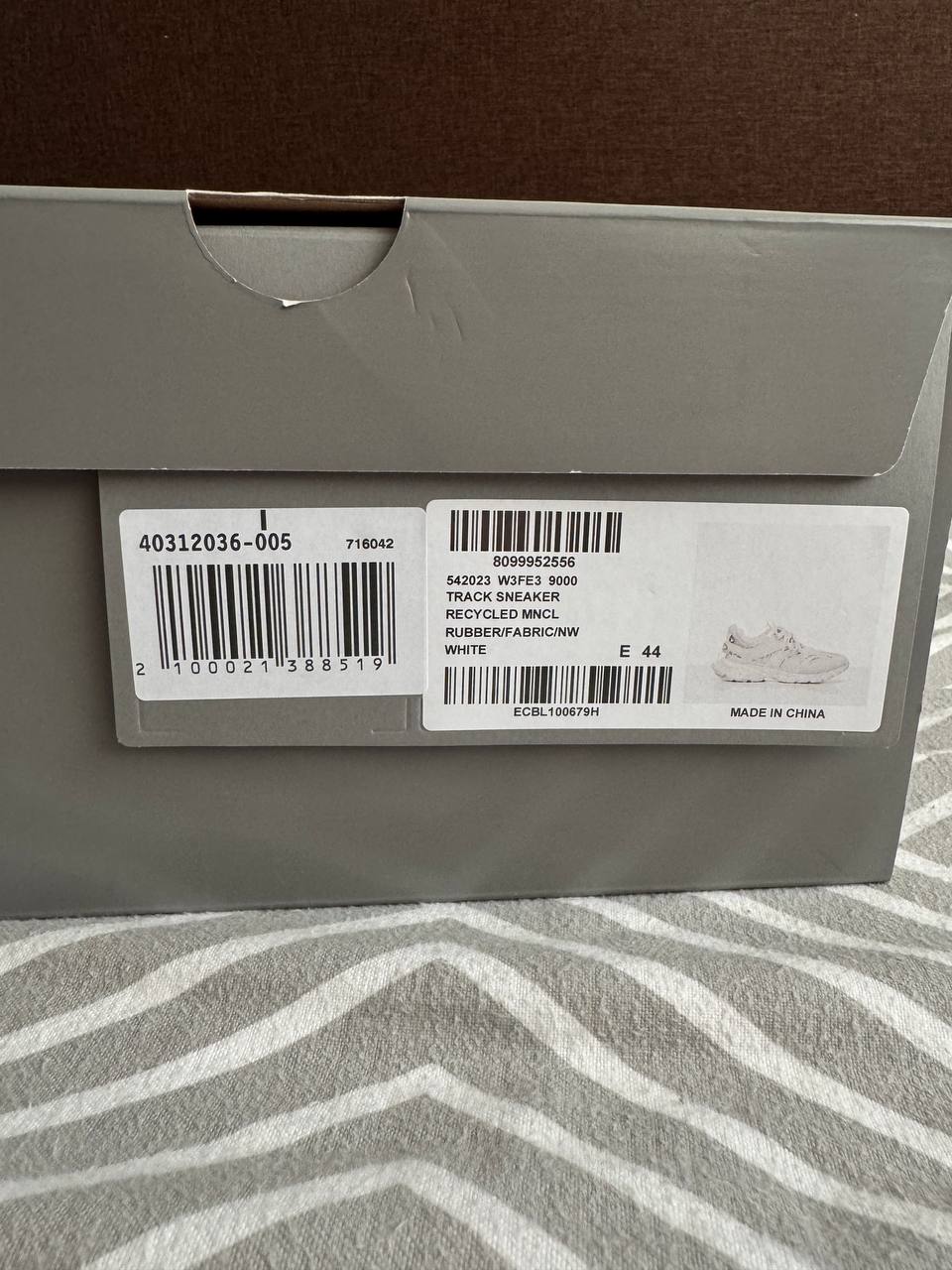 BALENCIAGA TRACK RECYCLED WHITE