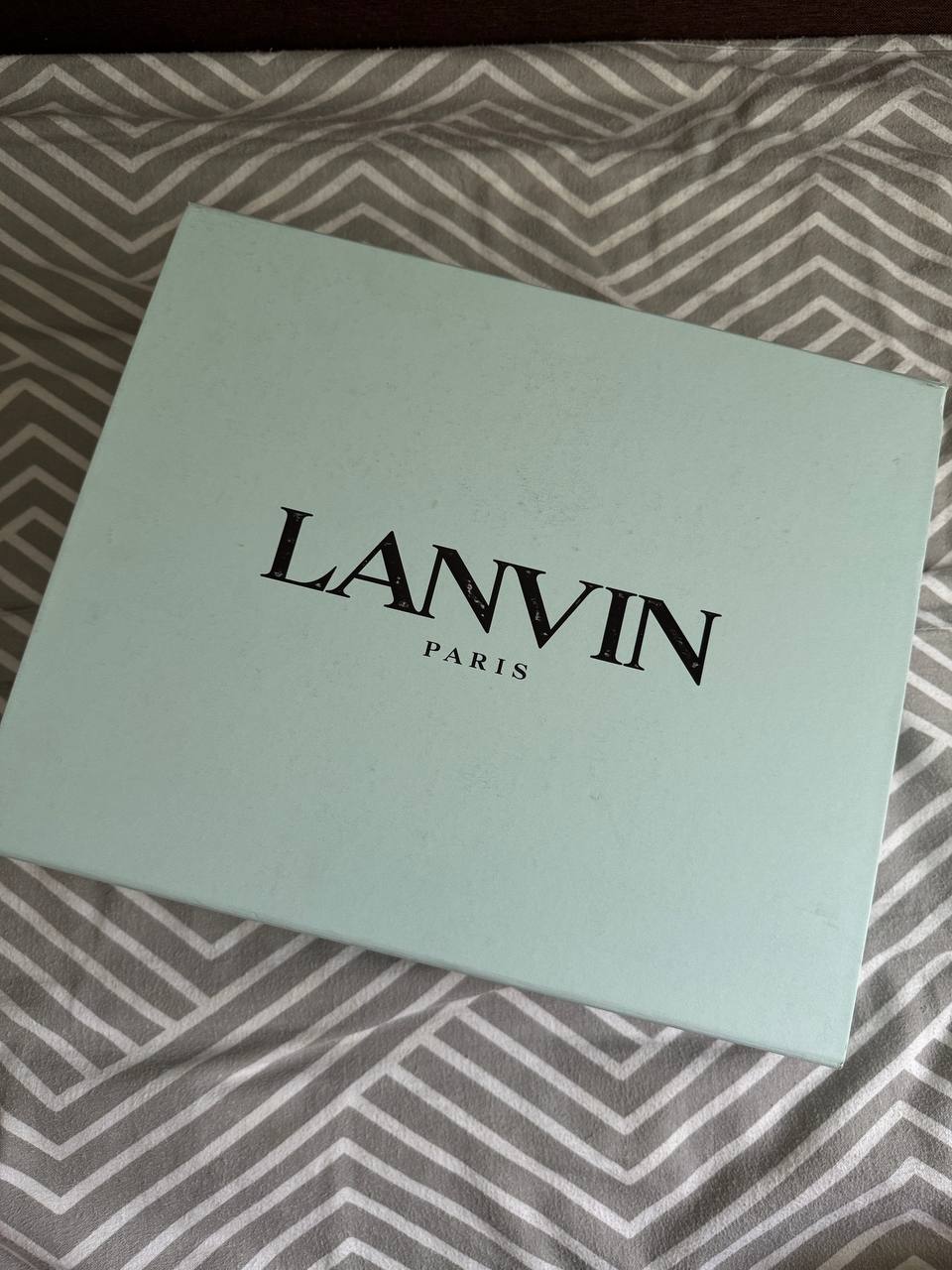 LANVIN CURB RED WOOL