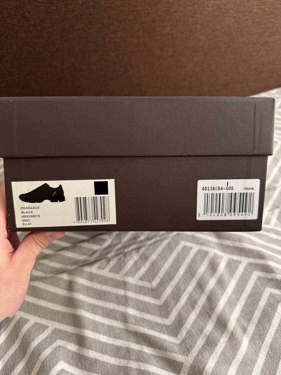 RAF SIMONS PHARAXUS BLACK