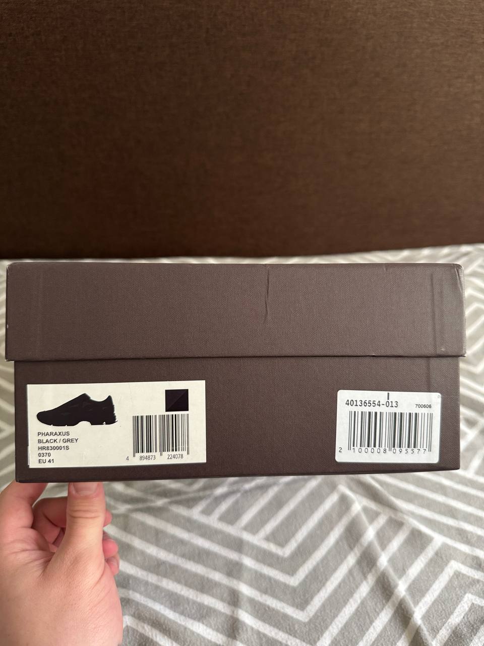 RAF SIMONS PHARAXUS BLACK/BLUE