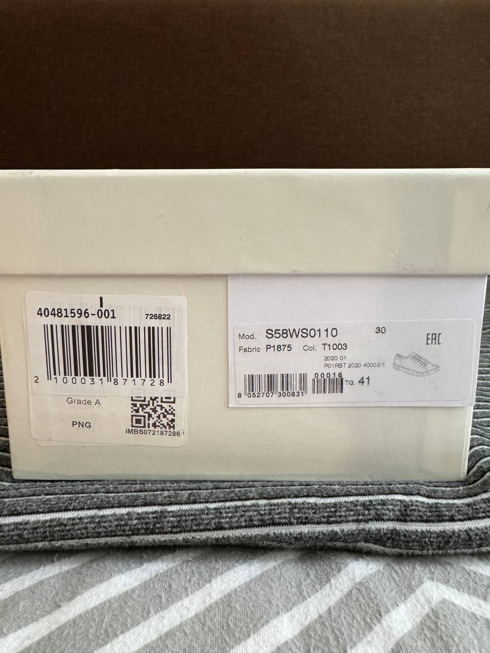MAISON MARGIELA TABI CANVAS LOW WHITE