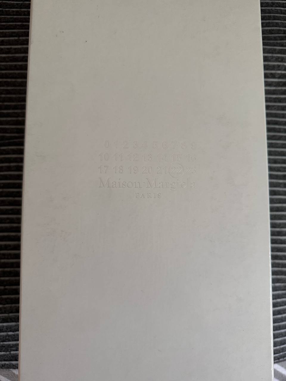 MAISON MARGIELA TABI CANVAS LOW WHITE