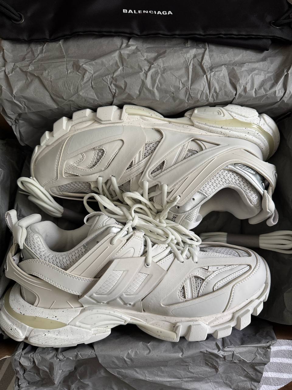 BALENCIAGA TRACK RECYCLED WHITE