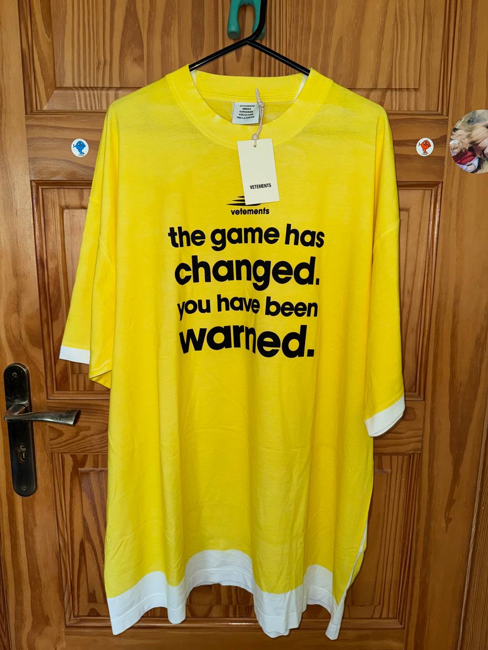VETEMENTS GAME CHANGED