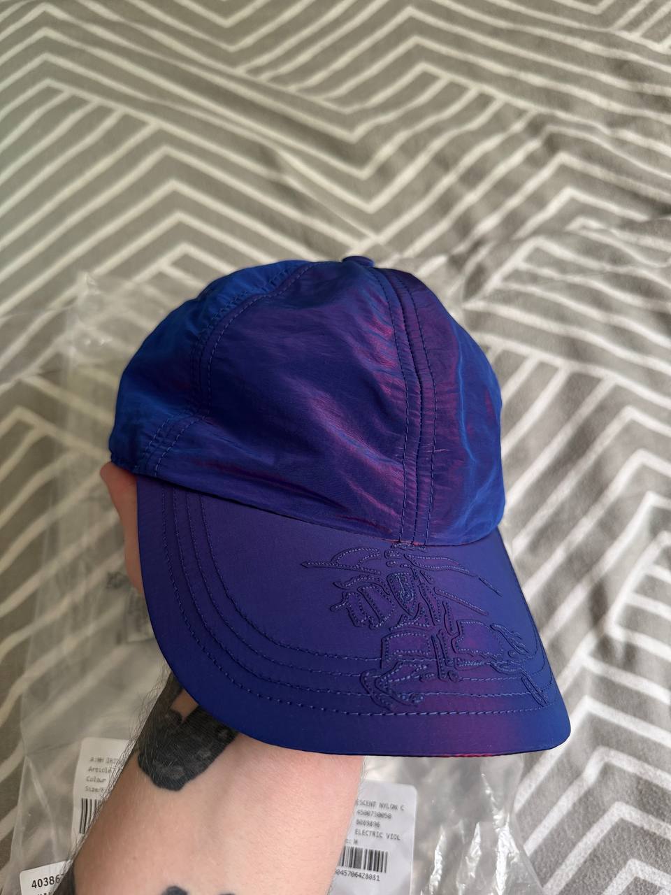 BURBERRY NYLON CAP