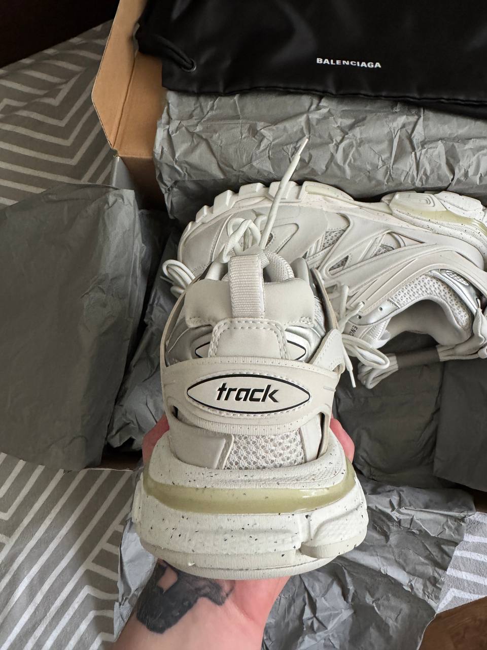 BALENCIAGA TRACK RECYCLED WHITE