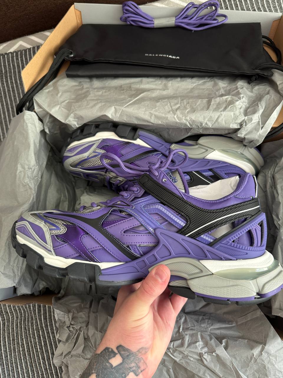 BALENCIAGA TRACK 2 PUPRLE