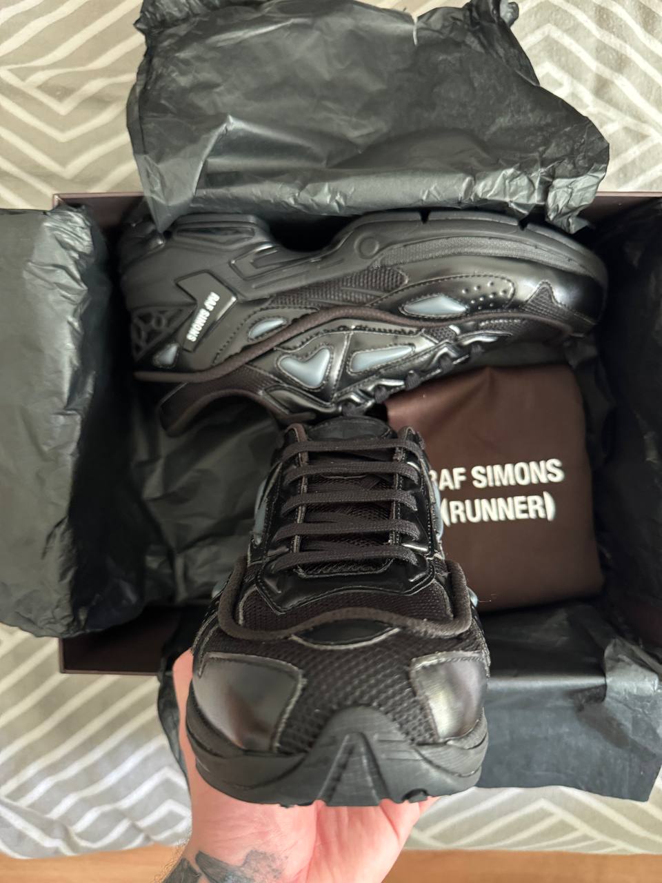 RAF SIMONS PHARAXUS BLACK/BLUE