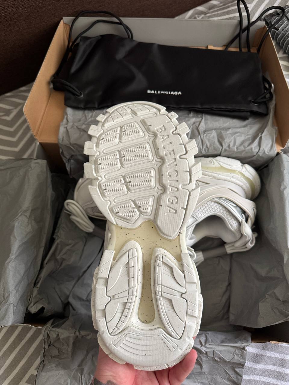BALENCIAGA TRACK RECYCLED WHITE