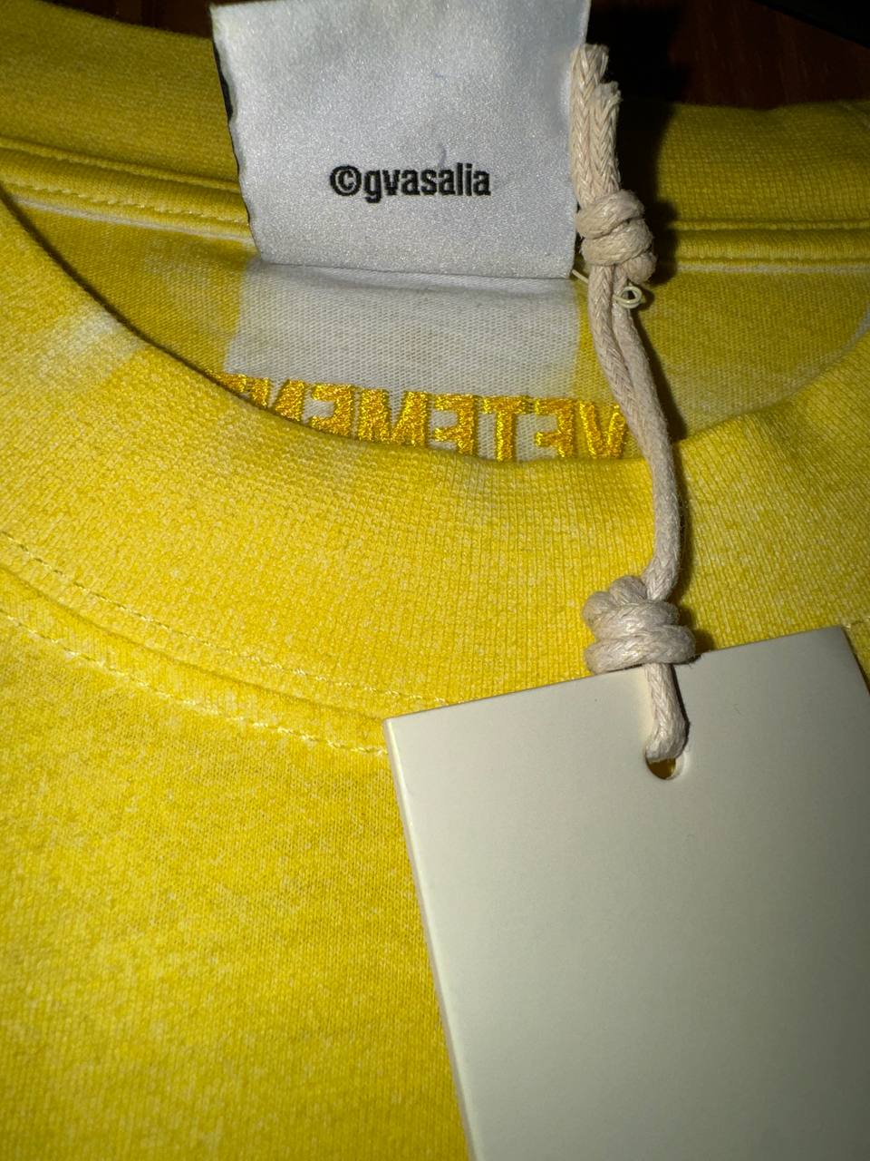 VETEMENTS GAME CHANGED