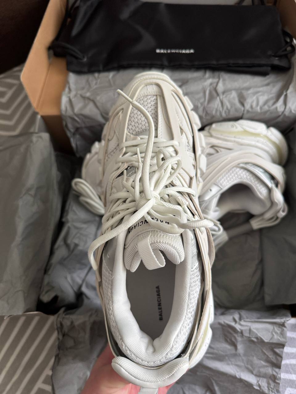 BALENCIAGA TRACK RECYCLED WHITE