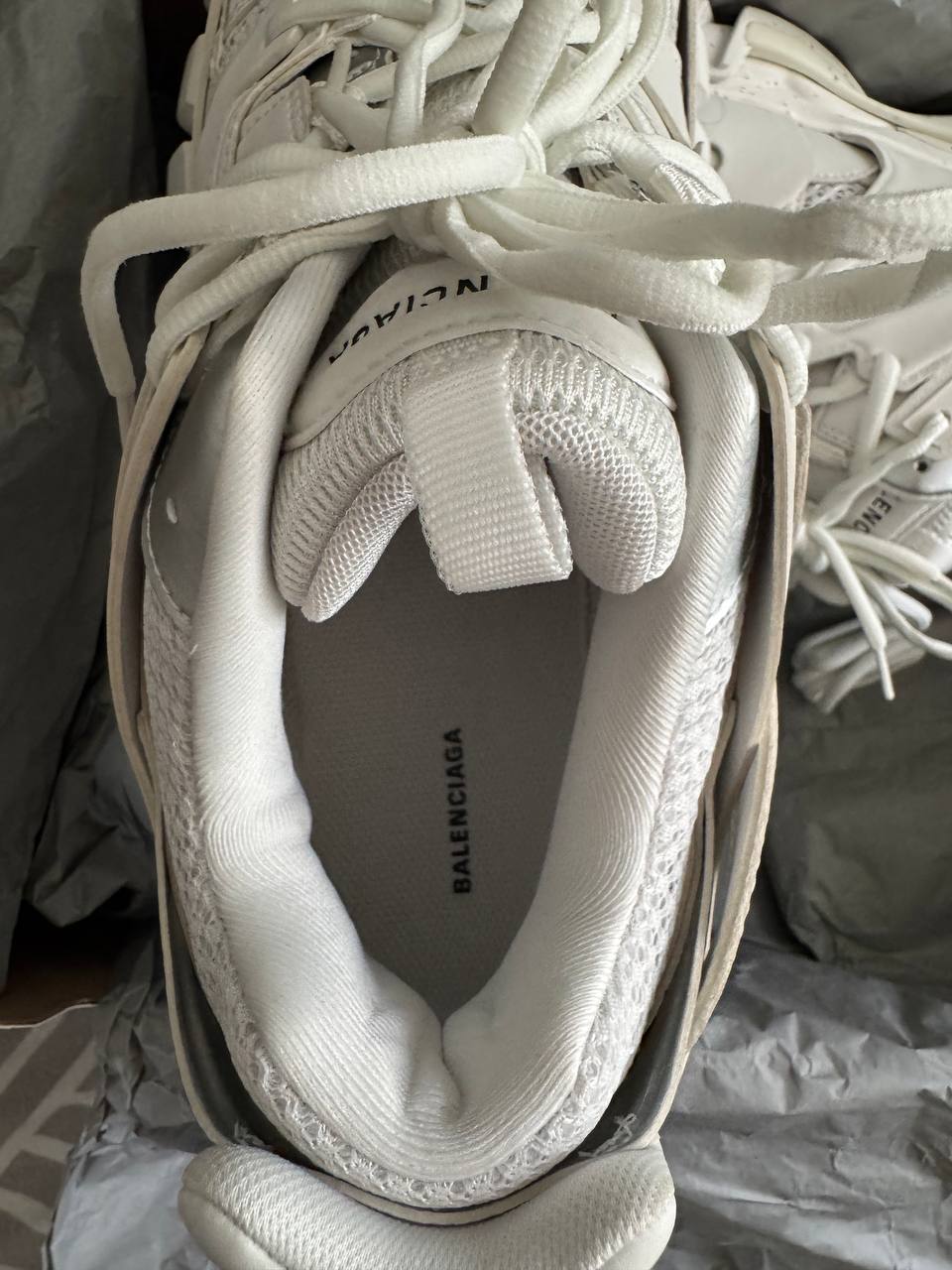 BALENCIAGA TRACK RECYCLED WHITE